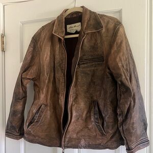 Eddie Bauer leather jacket